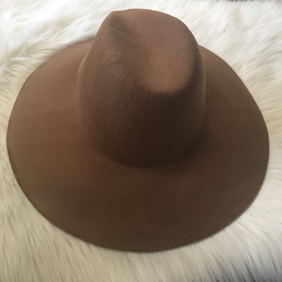 LAST 1️⃣ Camel Wide Brim Panama Hat - Picture 4 of 8